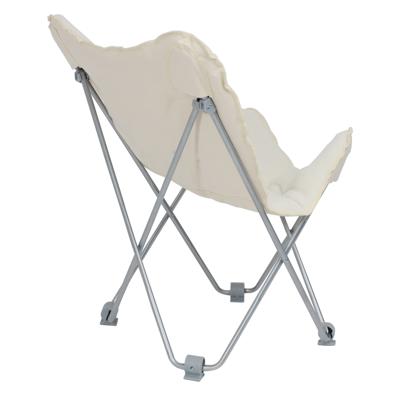 Кресло AksHome Кресло складное Maggy, белый, искусственный мех арт. ZN-144319