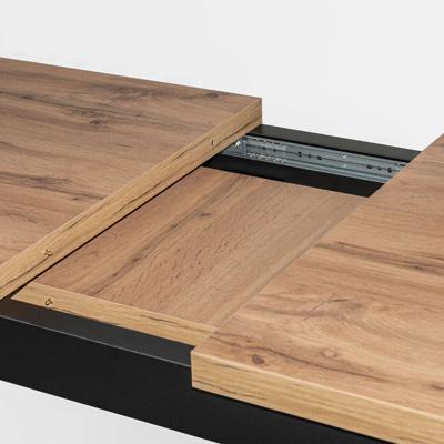 Стол AksHome Стол раздвижной Black, 110(149)*67, дуб натуральный, лдсп арт. ZN-126333