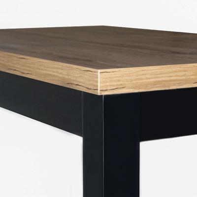 Стол AksHome Стол раздвижной Black, 110(149)*67, дуб натуральный, лдсп арт. ZN-126333
