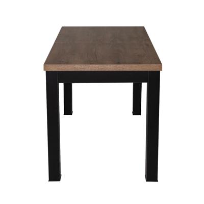 Стол AksHome Стол раздвижной Black, 110(149)*67, дуб канзас, лдсп арт. ZN-126332