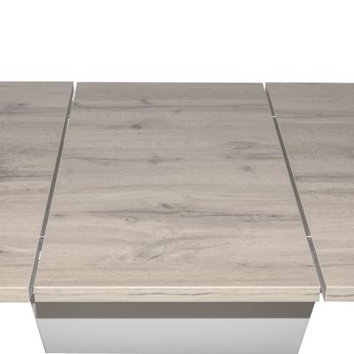 Стол AksHome Стол раздвижной Sheldon, 118(157)*72, дуб монтерей, лдсп арт. ZN-126343