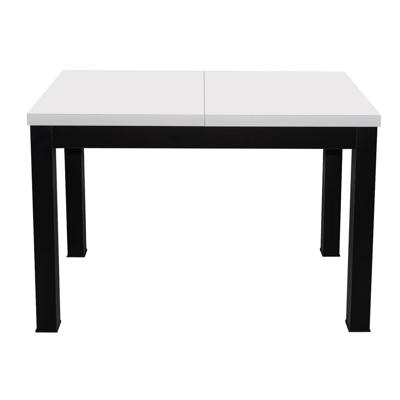 Стол AksHome Стол раздвижной BLACK, 1100(1490)*670*770, (белый мат) арт. ZN-381536
