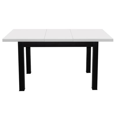 Стол AksHome Стол раздвижной BLACK, 1100(1490)*670*770, (белый мат) арт. ZN-381536