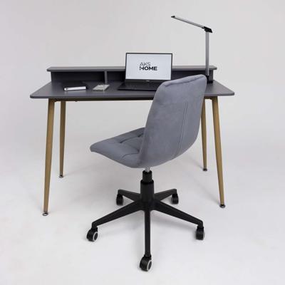 Стол письменный AksHome Стол письменный Jasper, серый, металл арт. ZN-126310