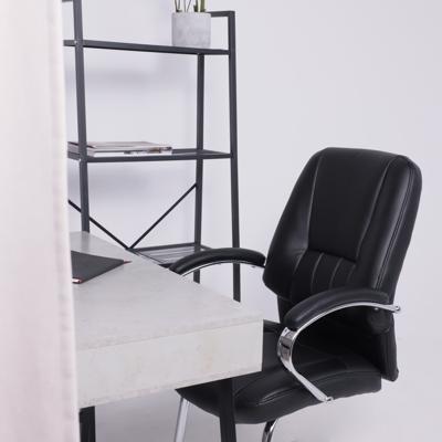 Офисное кресло AksHome Стул King, черный, экокожа арт. ZN-126741
