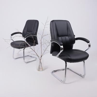 Офисное кресло AksHome Стул King, черный, экокожа арт. ZN-126741