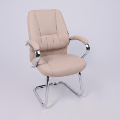 Офисное кресло AksHome Стул King, бежевый, экокожа арт. ZN-126740