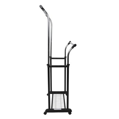 Вешалка AksHome Стойка для одежды ASH, чёрный арт. ZN-273870