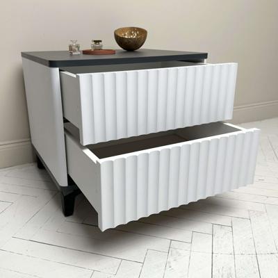 Стол-консоль AksHome Стол-консоль Royal-5003, белый + металл бруклин, мдф пленочный + лдсп арт. ZN-144352