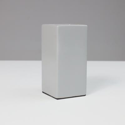 Ваза AksHome Ваза керамическая EASY, серый, 7.8*15см арт. ZN-381549