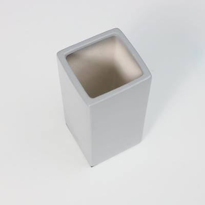 Ваза AksHome Ваза керамическая EASY, серый, 7.8*15см арт. ZN-381549
