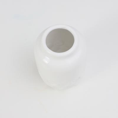 Ваза AksHome Ваза керамическая MONK, белый, 9,5*9,5*13,5см арт. ZN-381554