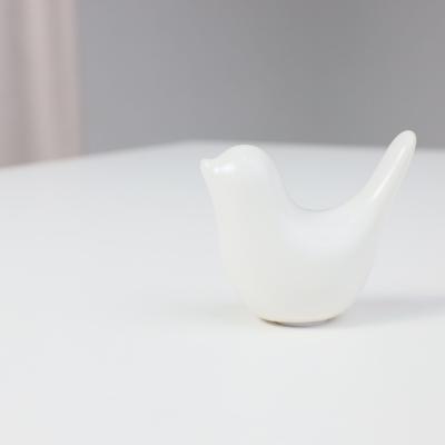 Статуэтка AksHome Статуэтка декоративная BIRD 2, белый, 7,8*3,5*6,3cм арт. ZN-381609