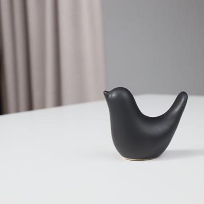 Статуэтка AksHome Статуэтка декоративная BIRD 1, черный, 8,8*4,5*7,5cм арт. ZN-381610