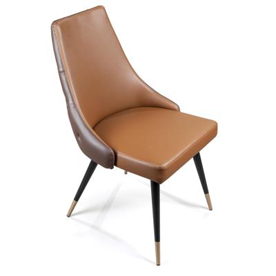 Стул Top concept Стул Лукас, иск.кожа коричневый, золотистый декор на ножках арт. 2000000000299
