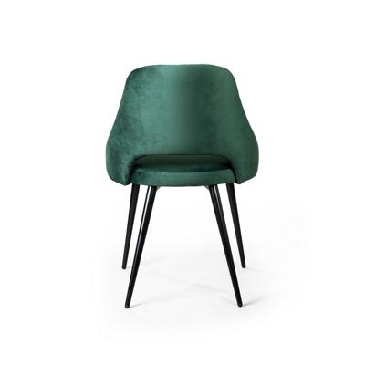 Стул Top concept Стул Вильям, бархат зелёный 19/ черный конус арт. 75420