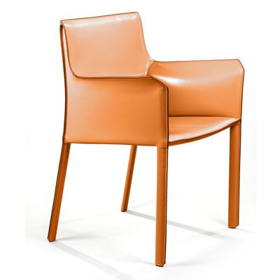 Стул Top concept Стул с подлокотниками Барри, кожа кэмел арт. 2001000001231
