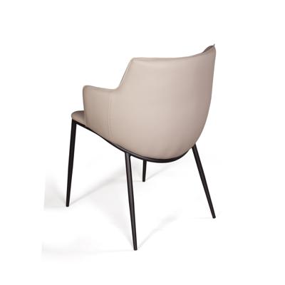 Стул Top concept Стул с подлокотниками София, иск.кожа soft-touch, серый арт. 2001000001460