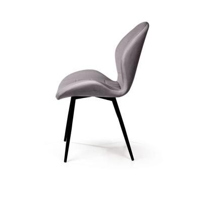Стул Top concept Стул Ральф, бархат светло-серый 26 арт. 21562