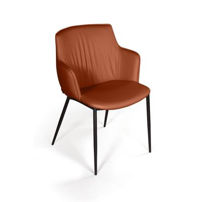 Стул Top concept Стул с подлокотниками София, иск.кожа soft-touch, терракот арт. 2001000001897