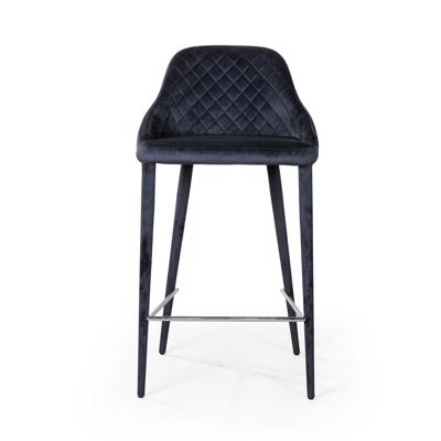 Стул полубарный Top concept Стул полубарный Дуглас, бархат чёрный арт. 2001000000258