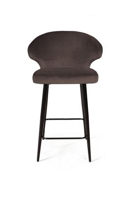 Стул полубарный Top concept Стул полубарный Ричард, бархат коричневый 12 арт. 83941