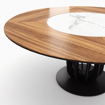 Стол Top concept Стол круглый Сохо 180, керамика светлая матовая арт. Н0000038274