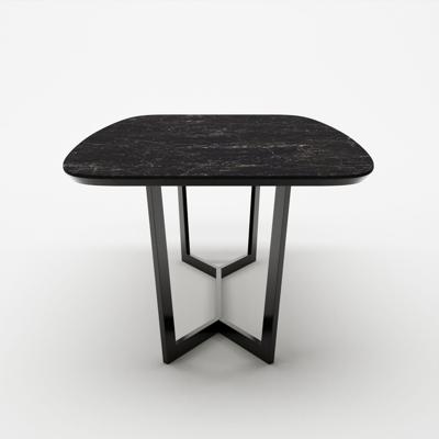 Стол Top concept Стол овальный Бенц 160, керамика матовая, черная арт. 14306