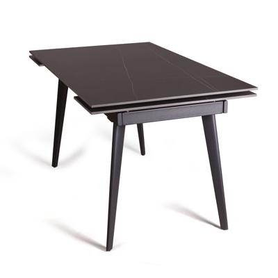 Стол раскладной Top concept Стол раскладной Бюрен (140+30+30) керамика черный арт. 2001000001538
