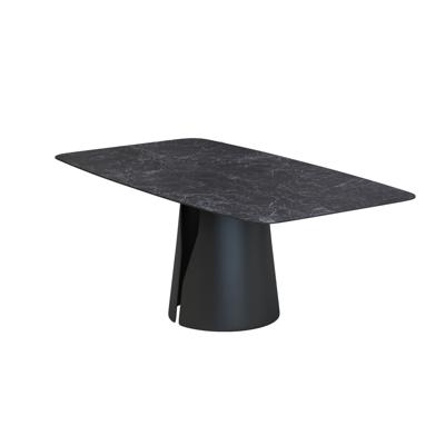 Стол Top concept Стол прямоугольный Джио 180, керамика матовая, черная арт. Н0000038723