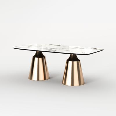 Стол Top concept Стол овальный Лукас 200, керамика глянцевая, белая арт. 21297