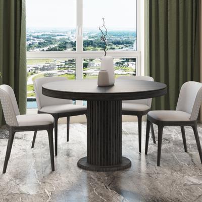 Стол Top concept Стол Денвер 110+40, круглый раздвижной, шпон арт. 22798