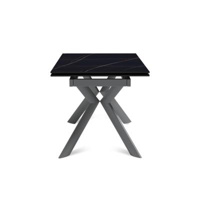Стол раскладной Top concept Стол раскладной Бридж (120+30+30), керамика Чёрное золото матовое арт. 53209000002047