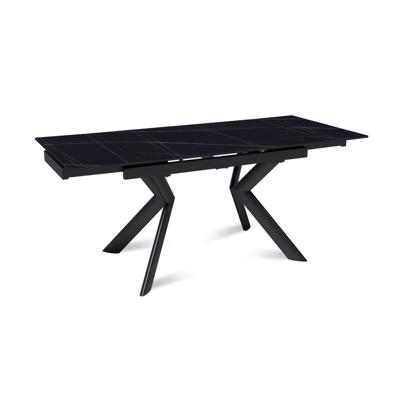 Стол раскладной Top concept Стол раскладной Бридж (120+30+30), керамика Чёрное золото матовое арт. 53209000002053