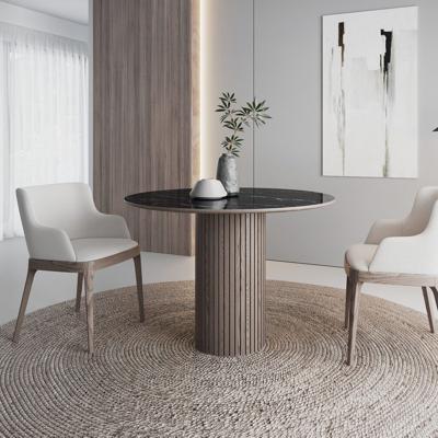 Стол Top concept Стол круглый Денвер 120, керамика глянцевая / опора дерево арт. 25031