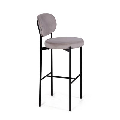 Стул барный Top concept Стул барный Мейсон, бархат светло-серый 26 арт. 21289