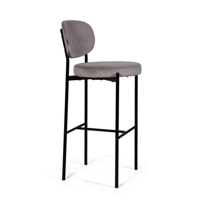 Стул барный Top concept Стул барный Мейсон, бархат светло-серый 26 арт. 21289