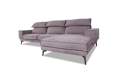 Диван Top concept Диван Энзо с шезлонгом, рогожка, бежевый арт. 11797