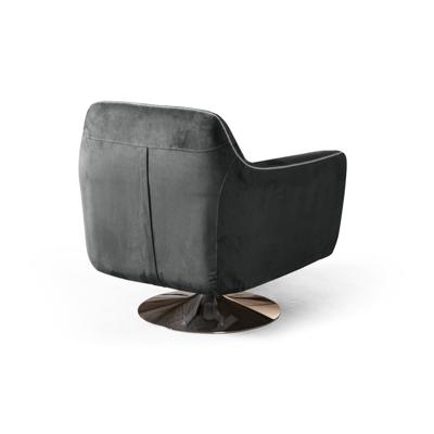 Кресло Top concept Кресло Марко, искусственная замша Breeze gray арт. 11938
