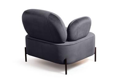 Кресло Top concept Кресло Денди, бархат серый 27 арт. 82902