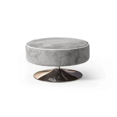 Кресло Top concept Кресло и пуф Марко, искусственная замша Breeze silver арт. 11943