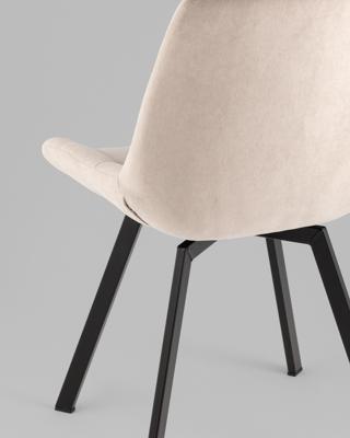 Стул Stool Group Стул Флекс Original вращающийся велюр серо-бежевый арт. УТ000042860