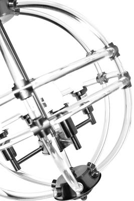 Потолочный светильник Garda Decor K2MP-766P-4 Светильник потолочный стекло/хром d43*64см арт. K2MP-766P-4