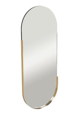 Зеркало Garda Decor 19-OA-6385 Зеркало овальное в мет. раме цвет золото 45*110*3,5см арт. 19-OA-6385