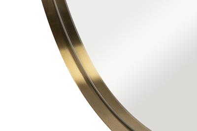 Зеркало Garda Decor 19-OA-6385 Зеркало овальное в мет. раме цвет золото 45*110*3,5см арт. 19-OA-6385