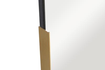 Зеркало Garda Decor 19-OA-6385 Зеркало овальное в мет. раме цвет золото 45*110*3,5см арт. 19-OA-6385