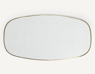 Зеркало Art-Zerkalo Ovo M Gold Зеркало в тонкой раме арт. SM080GL