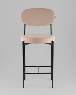 Стул полубарный Stool Group Стул Бриф Original N полубарный велюр бежевый арт. УТ000042858