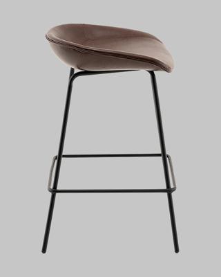 Стул полубарный Stool Group Стул полубарный Фуриоса экокожа коричневый арт. УТ000042642