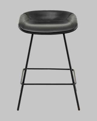 Стул полубарный Stool Group Стул полубарный Фуриоса экокожа чёрный арт. УТ000042643
